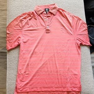 Men's Coral Polo Shirt FootJoy